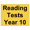 Year 10 Literacy Tests